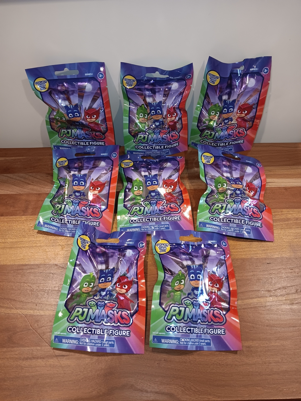Lot of 8 PJ Mask Series 1 Collectible Figures